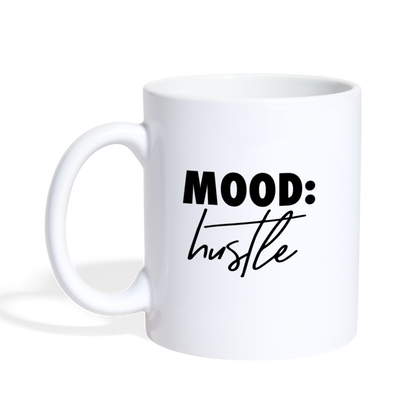 Mood:Hustle - white