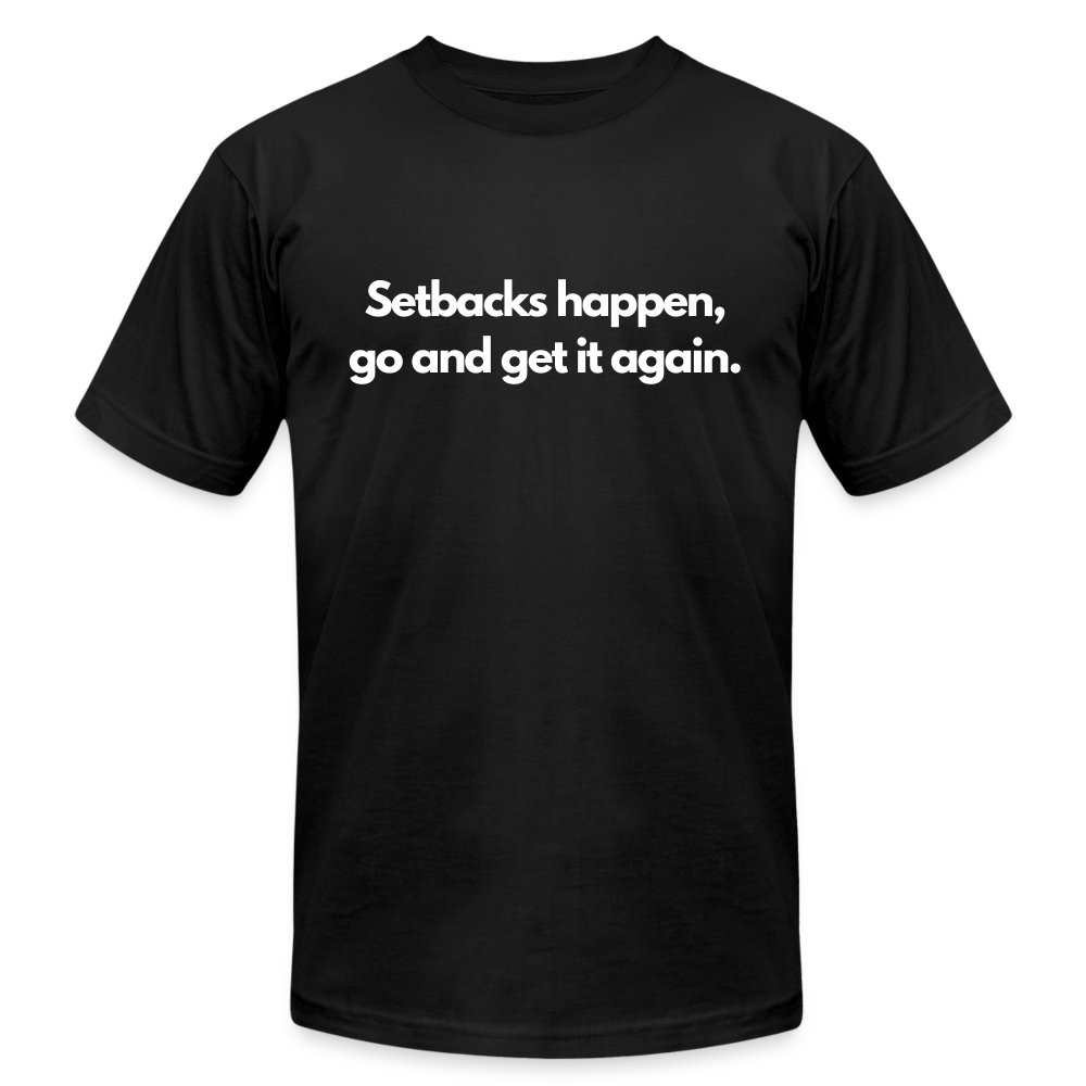Setbacks Happen - black