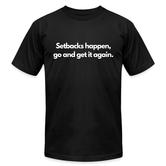 Setbacks Happen - black